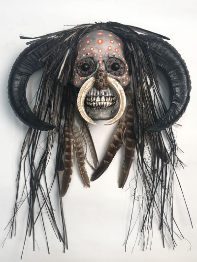 Hell Boy, Tribal - Decorated Skull